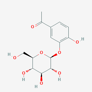 molecular formula C14H18O8 B12295219 Pungenin CAS No. 55483-00-6