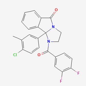 molecular formula C24H17ClF2N2O2 B12295290 (Rac)-VU 6008667 