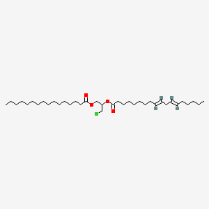 rac-1-Palmitoyl-2-linoleoyl-3-chloropropanediol-d5
