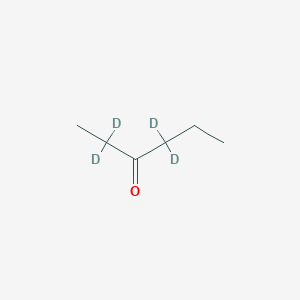 molecular formula C6H12O B12295667 3-Hexanone-2,2,4,4-d4 