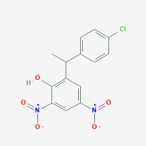2-[1-(p-Chlorophenyl)ethyl]-4,6-dinitrophenol