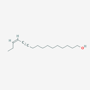 molecular formula C16H28O B12296771 Z13,YN11-16:OH 