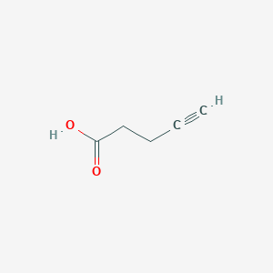 molecular formula C5H6O2 B122968 4-戊炔酸 CAS No. 6089-09-4