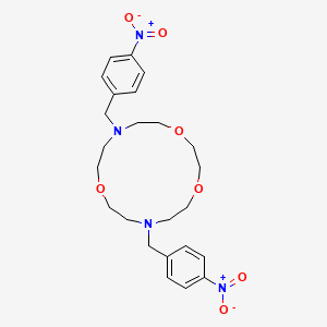 7,13-Bis(4-nitrobenzyl)-1,4,10-trioxa-7,13-diazacyclopentadecane