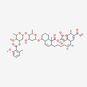 molecular formula C50H64O16 B12296906 3'''-Dechlorochlorothricin 