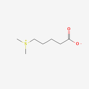 molecular formula C7H14O2S B1229692 5-Dimethylsulfoniopentanoate CAS No. 78774-48-8