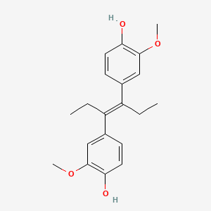 3,4-Bis(3'-methoxy-4'-hydroxyphenyl)-3-hexene