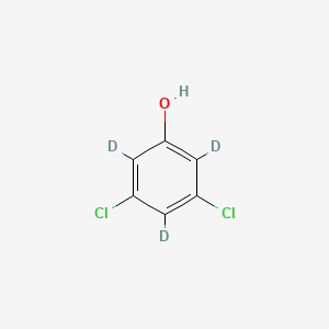 molecular formula C6H4Cl2O B12297389 3,5-Dichlorophenol-d3 
