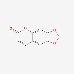 molecular formula C10H6O4 B1229749 Ayapin CAS No. 494-56-4