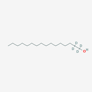 molecular formula C16H34O B12297716 1-Hexadecanol-d4 