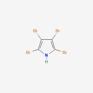 molecular formula C4HBr4N B1229813 Tetrabromopyrrole CAS No. 54705-14-5