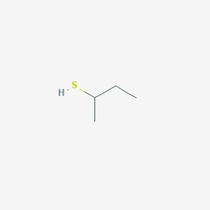 molecular formula C4H10S B122982 2-丁硫醇 CAS No. 513-53-1