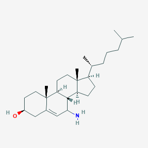molecular formula C27H47NO B122984 7-氨基胆固醇 CAS No. 156856-03-0