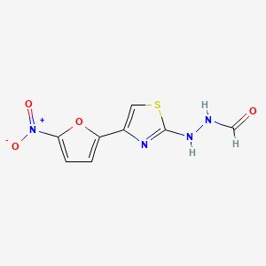 molecular formula C8H6N4O4S B1229843 Nifurthiazole CAS No. 3570-75-0