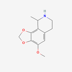 molecular formula C12H15NO3 B12298444 Ambalonine CAS No. 519-04-0