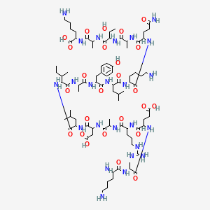 molecular formula C84H144N24O25 B12298477 Cytochrome c-pigeon (88-104) 