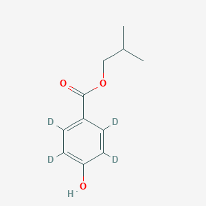 molecular formula C11H14O3 B12298531 Isobutylparaben-d4 