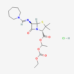 B1229857 Bacmecillinam hydrochloride CAS No. 76996-24-2