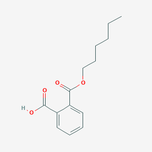 molecular formula C14H18O4 B122986 单己基邻苯二甲酸酯 CAS No. 24539-57-9