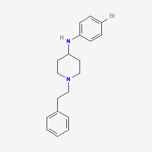 molecular formula C19H23BrN2 B12298771 Para-bromo 4-anpp CAS No. 2752105-11-4