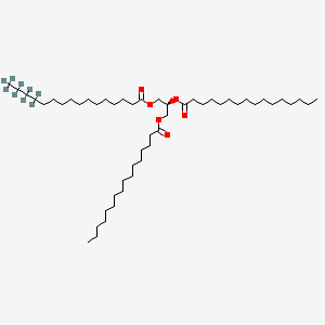 Propane-1,2,3-triyl tripalmitate-d9