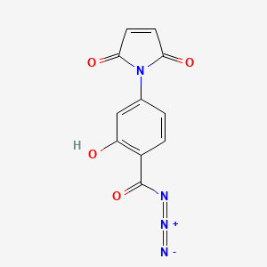 N-(4-Azidocarbonyl-3-hydroxyphenyl)maleimide