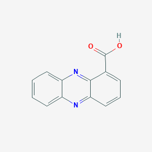 molecular formula C13H8N2O2 B122993 1-Phenazinecarboxylic acid CAS No. 2538-68-3