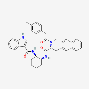 molecular formula C38H40N4O3 B12299385 Neurokinin antagonist 1 