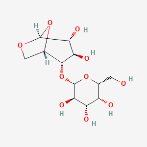 B1229943 1,6-Anhydrolactose CAS No. 34395-01-2