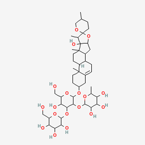 molecular formula C45H72O18 B12299813 17-Hydroxygracillin 
