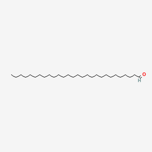 molecular formula C28H56O B1229985 Octacosanal CAS No. 22725-64-0