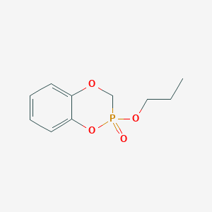 molecular formula C10H13O4P B012300 Bomin-2 CAS No. 110606-96-7