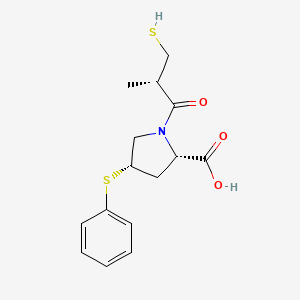 molecular formula C15H19NO3S2 B1230023 Zofenoprilat CAS No. 75176-37-3