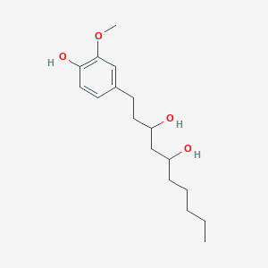 molecular formula C17H28O4 B12300291 6-Gingediol 