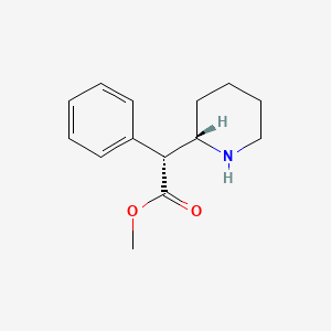 methyl (R)-phenyl[(S)-piperidin-2-yl]acetate