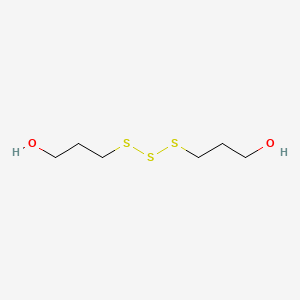molecular formula C6H14O2S3 B1230037 Bis(3-hydroxypropyl)trisulfide CAS No. 29229-36-5