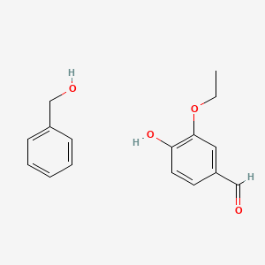 molecular formula C16H18O4 B1230043 Vanillal S 10026 CAS No. 123618-04-2
