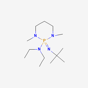 molecular formula C13H31N4P B1230057 BEMP phosphazene CAS No. 98015-45-3