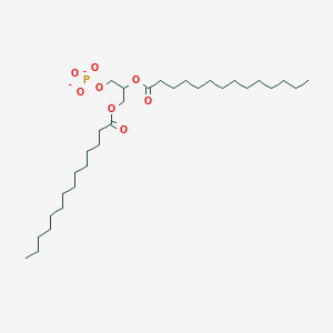 molecular formula C31H59O8P-2 B1230060 1,2-Dimyrsitoylphosphatidate(2-) 