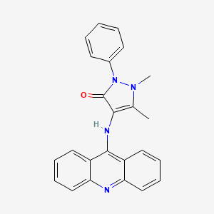 4-(9-Acridinylamino)-1,5-dimethyl-2-phenyl-3-pyrazolone