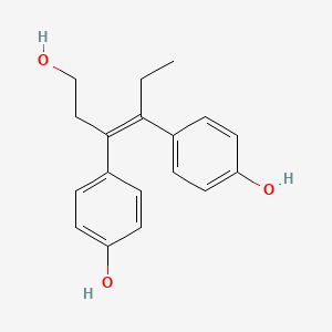 molecular formula C18H20O3 B1230079 3,4-Bis(4-hydroxyphenyl)-3-hexenol CAS No. 62080-79-9