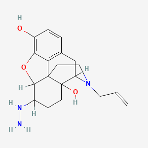 molecular formula C19H25N3O3 B1230084 Naloxazine CAS No. 71786-91-9