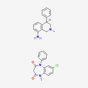 molecular formula C32H31ClN4O2 B1230093 Psyton CAS No. 75963-47-2