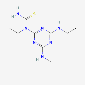 1-[4,6-Bis(ethylamino)-1,3,5-triazin-2-yl]-1-ethylthiourea