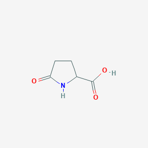 molecular formula C5H7NO3 B123010 DL-Pyroglutamic acid CAS No. 149-87-1