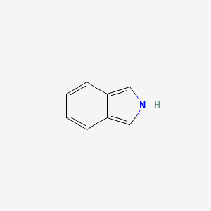 molecular formula C8H7N B1230111 Isoindole CAS No. 270-68-8