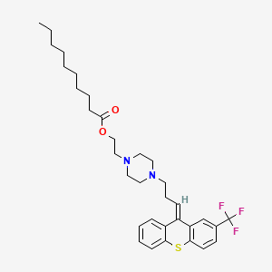 molecular formula C33H43F3N2O2S B1230112 Flupentixol decanoate CAS No. 30909-51-4