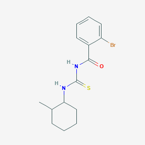 2-bromo-N-[[(2-methylcyclohexyl)amino]-sulfanylidenemethyl]benzamide