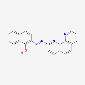 1,2-Naphthalenedione, 2-(1,10-phenanthrolin-2-ylhydrazone)