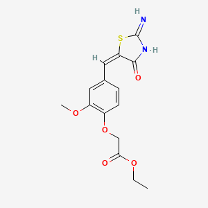 molecular formula C15H16N2O5S B12301671 CCI-007 
